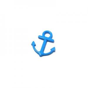 18x15mm enameled anchor